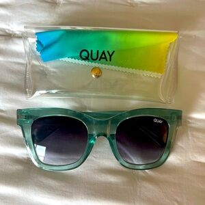 Quay Green Sunglasses